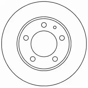 ABS All Brake Systems Remschijf pas cher