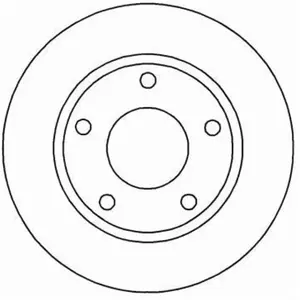 ABS All Brake Systems Remschijf pas cher