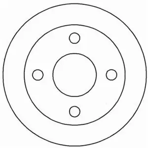 Remschijf 16529 ABS pas cher
