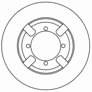 A.B.S. ALL BRAKE SYSTEMS BV. Disques de frein pour MITSUBISHI: Lancer F (Ref: 16470) pas cher