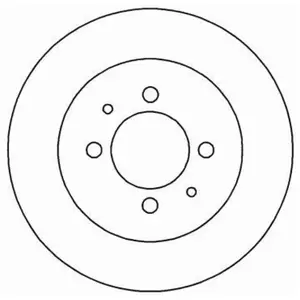 ABS All Brake Systems Remschijf pas cher