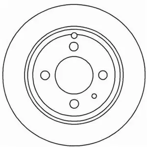 Remschijf 16221 ABS