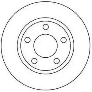 ABS All Brake Systems Remschijf