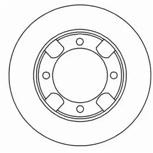 Remschijf 16091 ABS pas cher