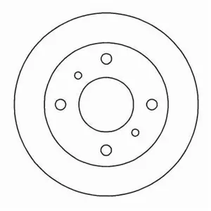 Remschijf 16064 ABS pas cher