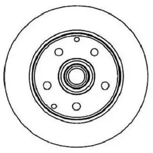 Remschijf 16810 ABS pas cher