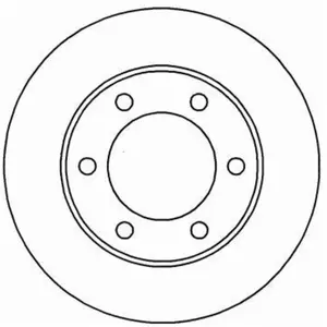 Remschijf 16897 ABS pas cher