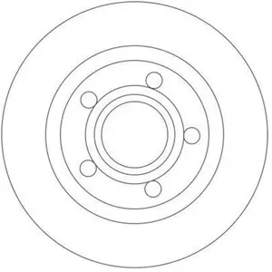 Remschijf 17057 ABS pas cher