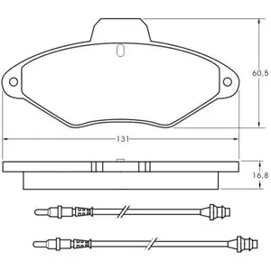 ABS All Brake Systems Remblokken set pas cher