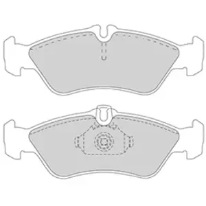 ABS All Brake Systems Remblokken set pas cher
