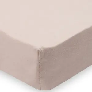 Jollein Drap housse en jersey Silk Rose (60 x 120 cm) pas cher