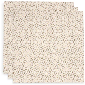 Jollein Lot de 3 langes en gaze de coton Soft Plumes (70 x 70 cm) pas cher