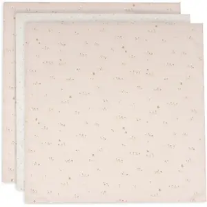 Jollein Lot de 3 langes en gaze de coton Pretty Picnic (70 x 70 cm) pas cher