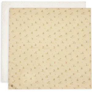 Jollein Lot de 2 maxi-langes en gaze de coton Kangaroots (115 x 115 cm) pas cher