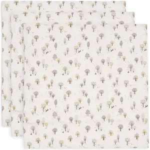 Jollein Lot de 3 langes en gaze de coton Tiny Park (70 x 70 cm) pas cher
