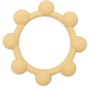 Jollein Anneau de dentition en silicone Sun Vanilla pas cher