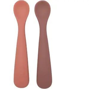 Jollein Lot de 2 cuillères en silicone Blush Shades pas cher