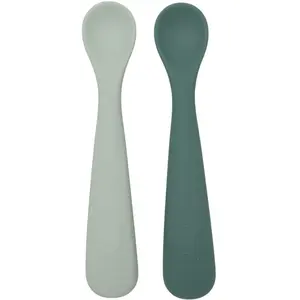 Jollein Lot de 2 cuillères en silicone Jade Shades pas cher