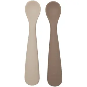 Jollein Lot de 2 cuillères en silicone Natural Shades pas cher