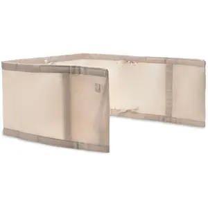 Jollein Tour de lit Mesh Sand (pour lits 60 x 120 ou 70 x 140 cm) pas cher