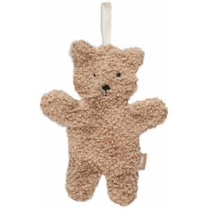 Comparateur de prix : Attache sucette - JOLLEIN - Teddy Bear Biscuit - Marron - Porte tétine bébé