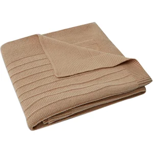 Jollein Baby Deken Ledikant Pure Knit - Biscuit - GOTSVendu parbol