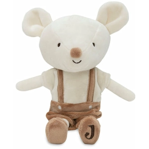 Jollein 037-001-67074 Bowie Peluche en forme de souris, beige, 32 cm pas cher