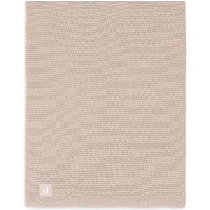 Comparateur de prix : Jollein - Deken Ledikant 100x150cm Basic Knit - Dekentje Baby - Wild Rose