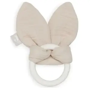 Anneau de dentition en Silicone Bunny Ears Nougat - Jollein - Bébé pas cher