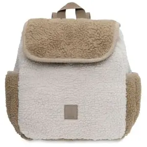 Jollein Sac à dos bébé Coloursblock Naturel pas cher