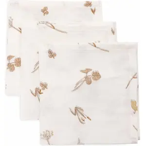 Jollein Riverside Lot de 3 bavoirs pour bébé 31 x 31 cm 100% coton Certifié Oeko-Tex pas cher