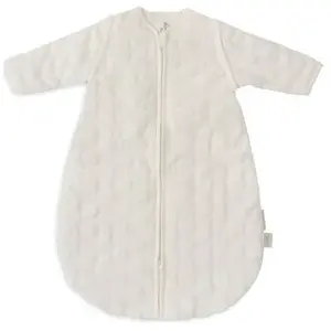 Jollein Gigoteuse à manches amovibles Miffy Jacquard Ivory (0-3 mois) pas cher