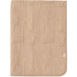 Jollein Couverture en coton Jungle Jambo Biscuit-Oatmeal (75 x 100 cm) pas cher