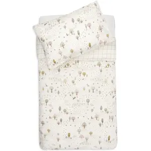Jollein Housse de couette + taie d'oreiller Tiny Park (100 x 140 cm) pas cher