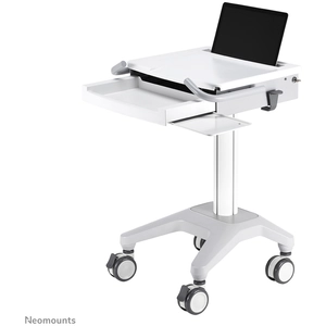 Neomounts NewStar MED-M200 Support médical pour ordinateur portable, clavier et souris Hauteur réglable Blanc pas cher
