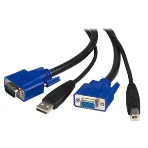 Neomounts StarTech.com Câble pour switch KVM USB VGA de 3 m - Cordon p... pas cher