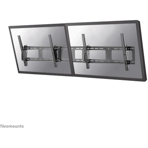 Neomounts NS-WMB200 BLACK wandsteun 2 flatscreens horizontaal pas cher