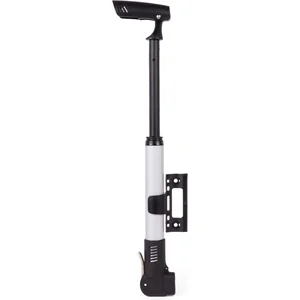 Pompe à Air Vélo - Aluminium Léger - Support Inclus - 2 Valves Benson pas cher