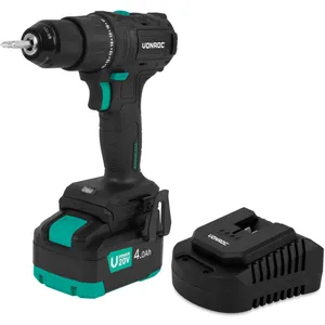 VONROC PRO Perceuse sans fil 20 V   Moteur sans balais   40 Nm Avec ba...
