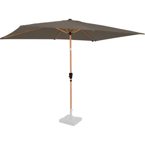 VONROC Premium Stokparasol Rapallo 200x300cm - Incl. beschermhoes   Re...