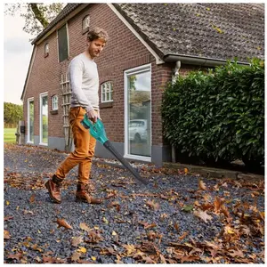 VONROC Souffleur de feuilles sans fil 20V - Nouveau modèle 2024 | Excl. batterie et chargeur pas cher