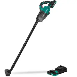 VONROC Aspirateur-balai sans fil puissant VPower 20V   2 batteries 2.0... pas cher