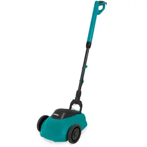 VONROC Mini Elektrische Grasmaaier 350W 22 cm Maaien en mulchen in één - Drie instelbare maaihoogtes: 30mm, 40mm, 50mm Incl. reinigingstool pas cher
