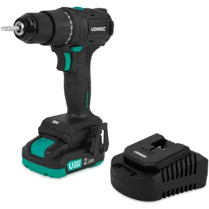 VONROC PRO Perceuse sans fil 20 V   Moteur sans balais   40 Nm Avec ba... pas cher