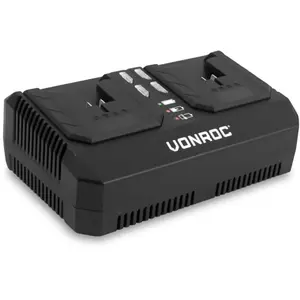 VONROC Snellader 20V 88W - 4.0A - VPower 20V platform Geschikt voor VONROC VPower 20V Accu’s: CD828AA, CD829AA, CD801AA, CD803AA pas cher