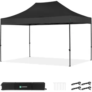 VONROC Partytent - 3x4.5 m   Premium easy-up Partytent   Modulair ontw...
