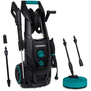 VONROC Nettoyeur à haute pression 2500W PRO V25-2 195 bars 468 l-h...