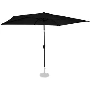 Parasol Rapallo 200x300cm - Parasol rectangulaire Premium Anthracite/Noir - Vonroc pas cher