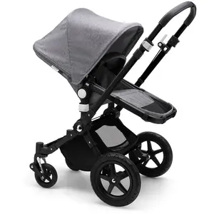 Bugaboo Pack Poussette Duo Caméléon3 Plus Complète Noir Gris ChinéVendu parcdiscount
