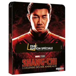 WALT DISNEY COMPANY FRANCE SAS Shang-Chi et la Légende des Dix Anneaux Edition Spéciale Fnac Steelbook Blu-ray 4K Ultra HD